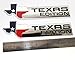 Chevy Truck Texas Flag Emblem Emblem - 2 Piece (Chrome)