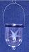 Individually Hand Etched Starfish Glass Candle Lantern 9.5"