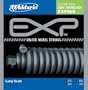 D'Addario EXP165 Coated 5-String Bass Guitar Strings, Custom Light