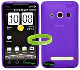 CrazyOnDigital Accessories Silicon Skin Case Protector for New HTC EVO 4G W ....