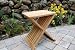 Teak Wood Folding Shower Seat, Bench, Stool - Bath, Sauna Seating