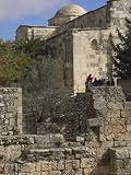Bethesda Pool with St. Anne Church in the Background, Old City, Jerusalem, Israel, Middle East Photographic Poster Print by Eitan Simanor, 30x40