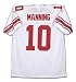 Eli Manning New York Giants Autographed Authentic Reebok Jersey with Super Bowl XLII MVP Inscription