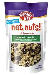 Enjoy Life not nuts! Mountain Mambo Nut Free Trail Mix, Gluten, Dairy & Nut Free,  6-Ounce Pouch (Pack of 6)