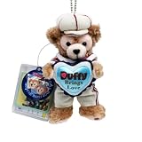▼ダッフィー(Duffy) ハロー・フロム・ケープコッド Brings Love ホワイトコスチュームぬいぐるみバッジ【ディズニーシー限定】