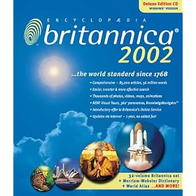Encyclopaedia Britannica Deluxe 2002