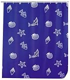Kitchen & Housewares : Wenko Shower Curtain 120x200 Seaside, Textile
