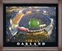 Oakland Raiders - Network Associates Coliseum - Framed 26x32 Aerial Photograph