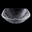 Rocks Square Bowl (10"x10"), Clear - 6 Pack