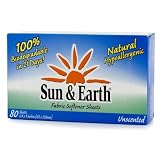 Unscented Fabric Softener Dryer Sheets