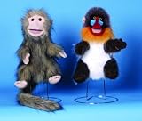 Brown Monkey Animal Puppet (P8063S)