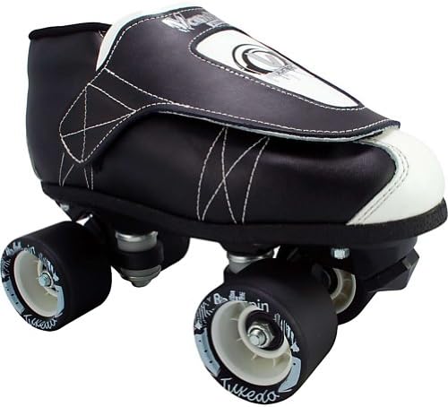 Vanilla Tuxedo Junior Boys Derby Roller Skates