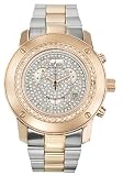 Freelook Women's HA2711M-RG4 Glamour Round All Stainless Steel