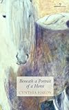 Beneath a portrait of a horse