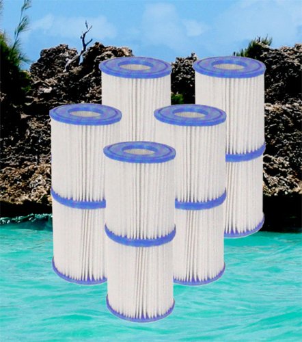 Bestway 8 Stück Ersatz-Filter Kartuschen Gr.1