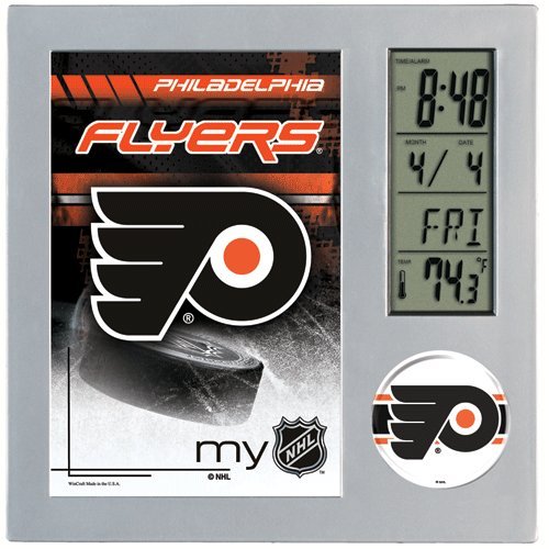 Philadelphia Flyers Digital Desk Clock