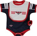 Atlanta Hawks Infant Creeper Bib and Bootie Set