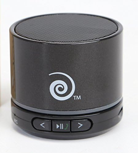 Portable Bluetooth 4.0 Mini Speaker ● Apple, Samsung, Mobile &amp; Cell Phone Compatible ● High Quality Wired Speakerphone with Sound Amplifier for Hands-Free Calling by bePowered® ● Black