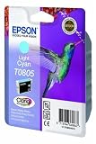 Epson Original T0805  Claria Light Cyan Ink Cartridge