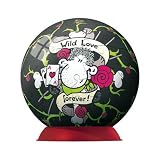 Ravensburger 09721 - sheepworld: Be wild! - 60 Teile Puzzleball - Ravensburger