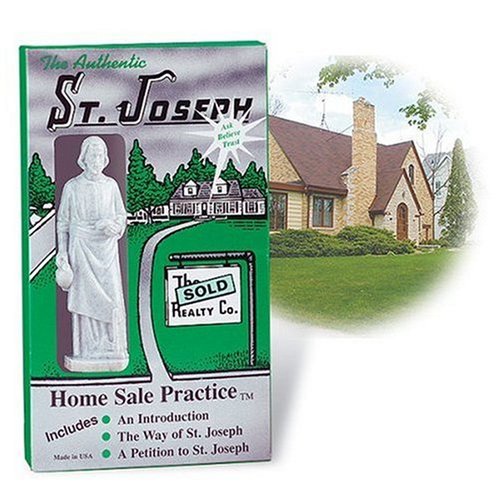 ST JOSEPH statue HOME SELLER selling Kit saint house figurine