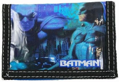 Dc Comic Batman Wallet - Batman Kid Trifold Wallet
