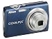 Nikon Coolpix S230 Digitalkamera (10 Megapixel, 3-fach optischer Zoom, 7,6 cm (3 Zoll) Display) blau Image of Nikon Coolpix S230 Digitalkamera (10 Megapixel, 3-fach optischer Zoom, 7,6 cm (3 Zoll) Display) blau