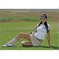 Photographic Prints of The golf nurse from Mirror Photos