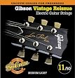 Gibson Vintage Reissue Electric Guitar Strings, Medium 11-50