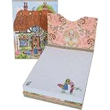 English Cottage Houses and Homes Adorable Magnetic Mini Purse Notepads