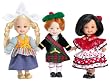Kelly Doll and Friends of the World Dolls Gift Set