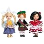 Kelly Doll and Friends of the World Dolls Gift Set