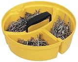 McGuire Nicholas 3007 3-Compartment Yellow Storage Stacker