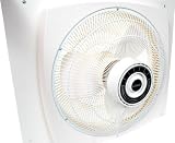 Lasko 2155A Electric Window Fan In White With Storm Guard Feature