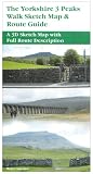 The Yorkshire 3 Peaks,Sketch Map & Route Guide Walk