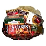 Afternoon Tea Break Gourmet Gift Basket and Personalized Greeting Card by Just Gifts