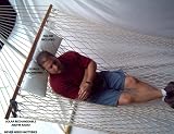 Double Cotton Rope Hammock with Solar Am/fm Radio and Pillow