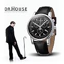 Kronsegler DR.HOUSE Herren Chronograph stahl-schwarz