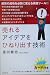 売れるアイデアをひねり出す技術