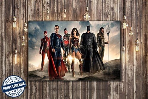 Batman Justice League Canvas Print - Canvas Art - Wall art - Framed Print