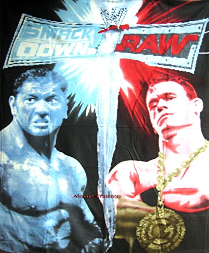 John Cena Wwe Raw Fleece Blanket