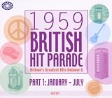 British Hit Parade 1959 Part 1 - January - July