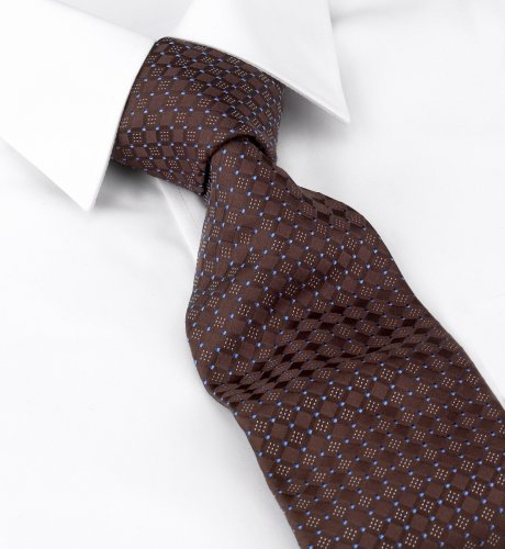 Collezione Italian Pure Silk Diamond Pattern Tie