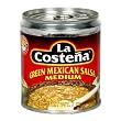 La Costena Green Mexican Salsa, Salsa Verde, Medium, 7.76-Ounce Cans (Pack of 24)