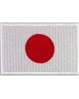 Japan Japanese Rising Sun Nippon Flag National Emblem Embroidered Iron on Patch # F