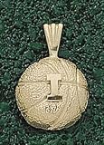 Anderson Jewelry Illinois Fighting Illini Basketball Gold Charm