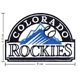 Colorado Rockies Logo Emrbroidered Iron on Patches From Thailand