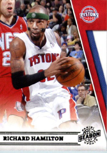 2010/11 Panini Season Update Basketball Card # 49 Richard Hamilton Detroit Pistons In a Protective Screwdown Display Case !