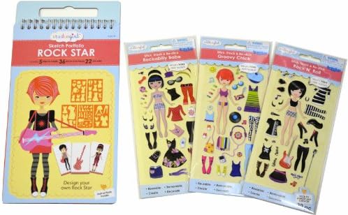 Grant Studios Rock N Roll Sticker Kit