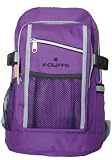 K-Cliffs Purple Small Polyester Outdoor Backpack for Kids and Adults